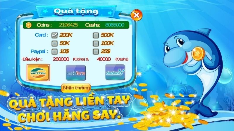 Tính năng nổi bật của bắn cá slots